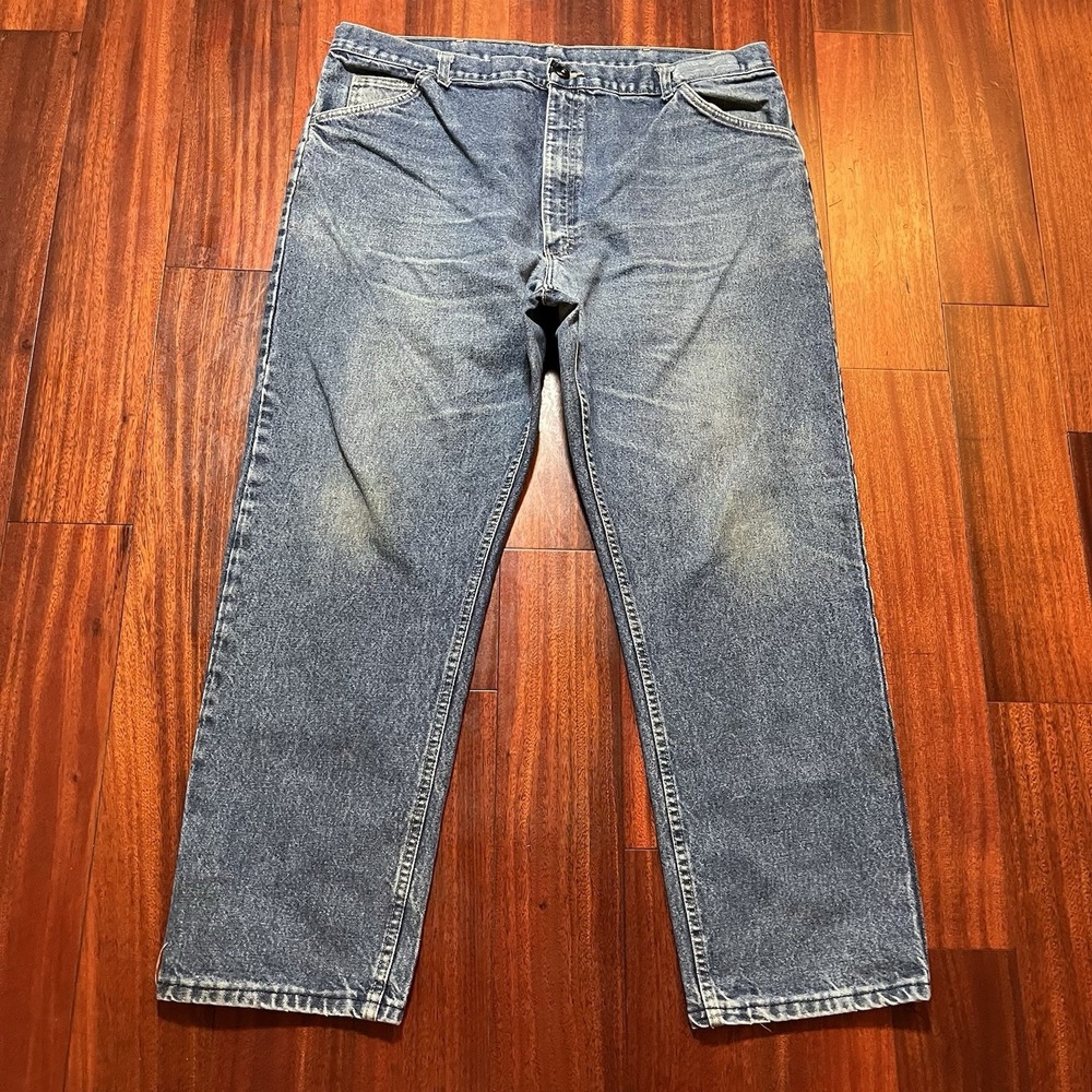 Bulwark Jeans Men 44 40x30 Flame Resistant Excel FR Stretch Light Wash Workwear